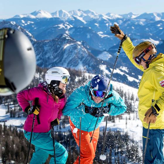 Skifahren auf der Tauplitz (c) TVB Ausseerland-Salzkammergut/Tom Lamm