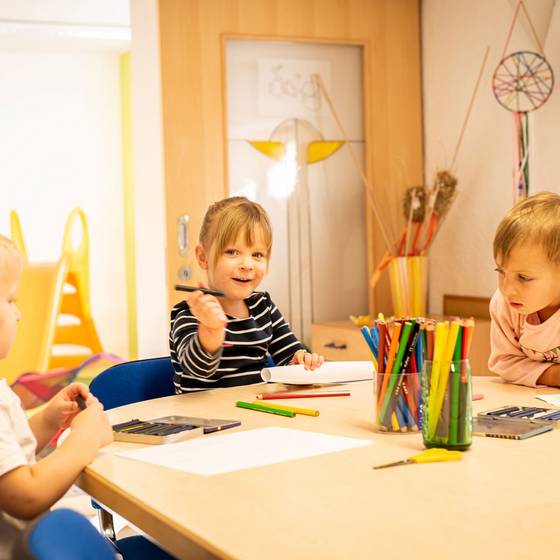 Kreativität & Spaß im´n Orthofers Kinderspielzimmer (Foto: Maria Schweighofer)